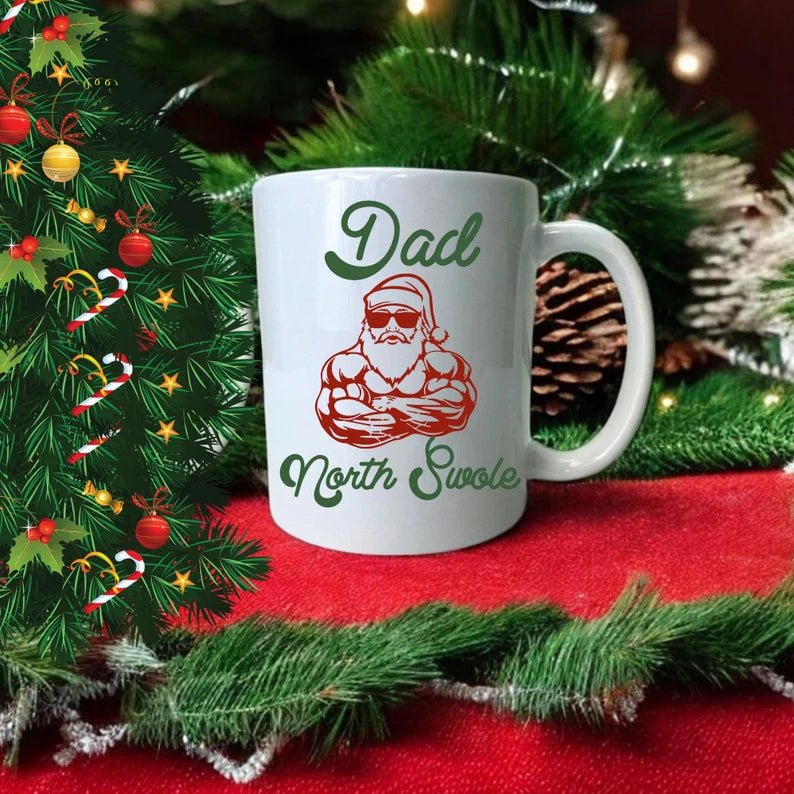 Personalized Custom Christmas Coffee Mug for her, Customized Gifts for Women by Groovy Girl Gifts
