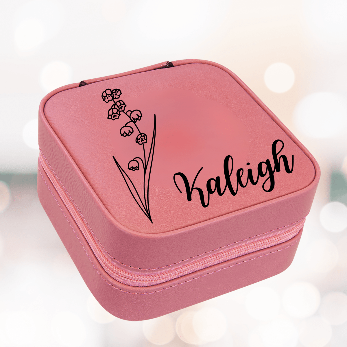 Birth Month Personalized Jewelry Box
