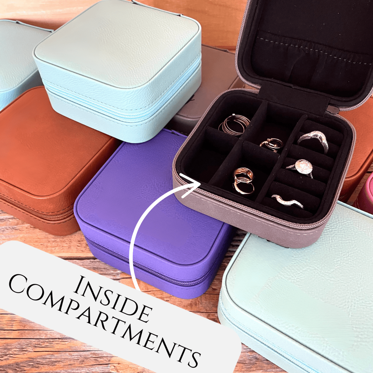 Personalized Snazzy Jewelry Box for her, Customized Gifts for Women by Groovy Girl Gifts