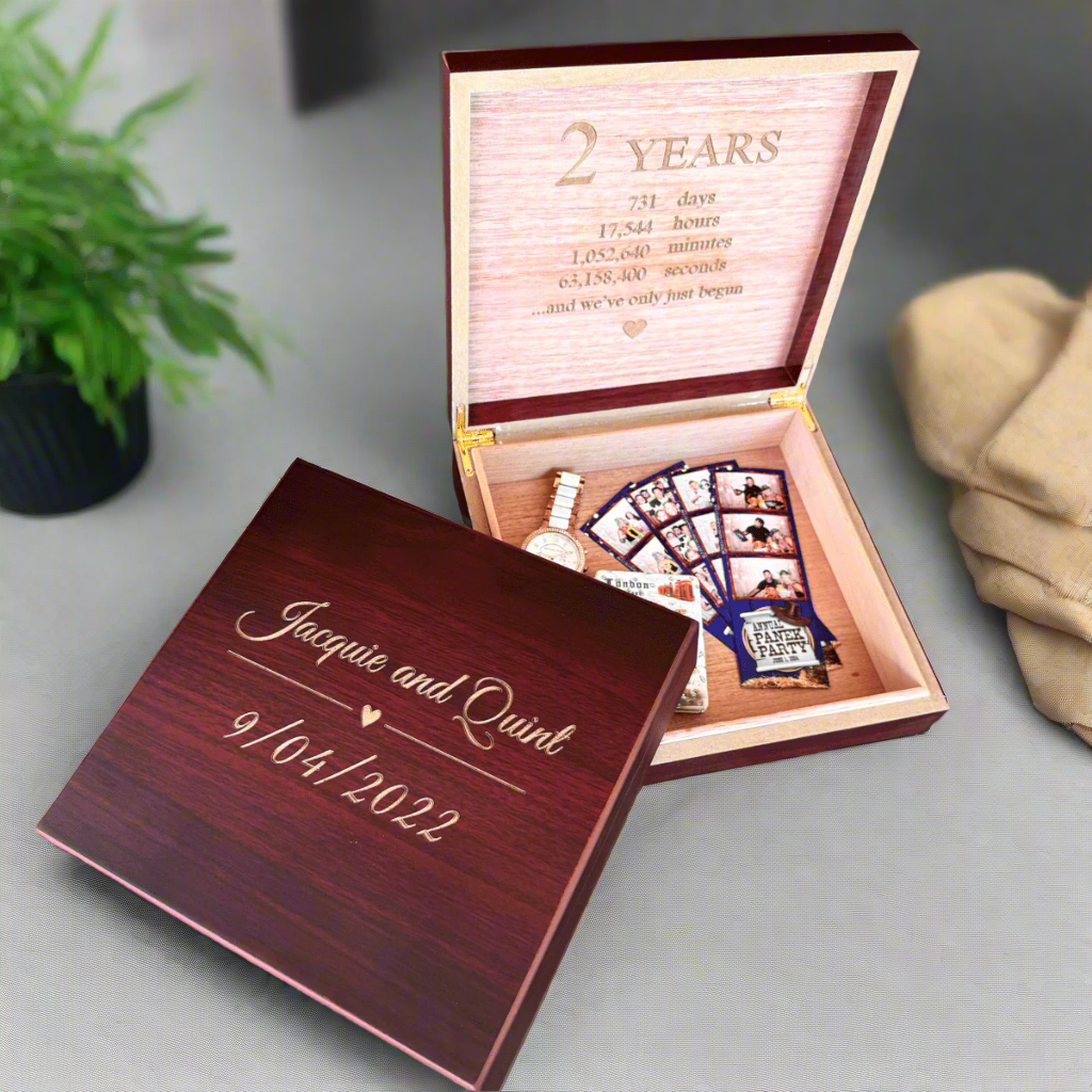 Personalized Personalized Keepsake Jewelry Box for her, Customized Gifts for Women by Groovy Girl Gifts