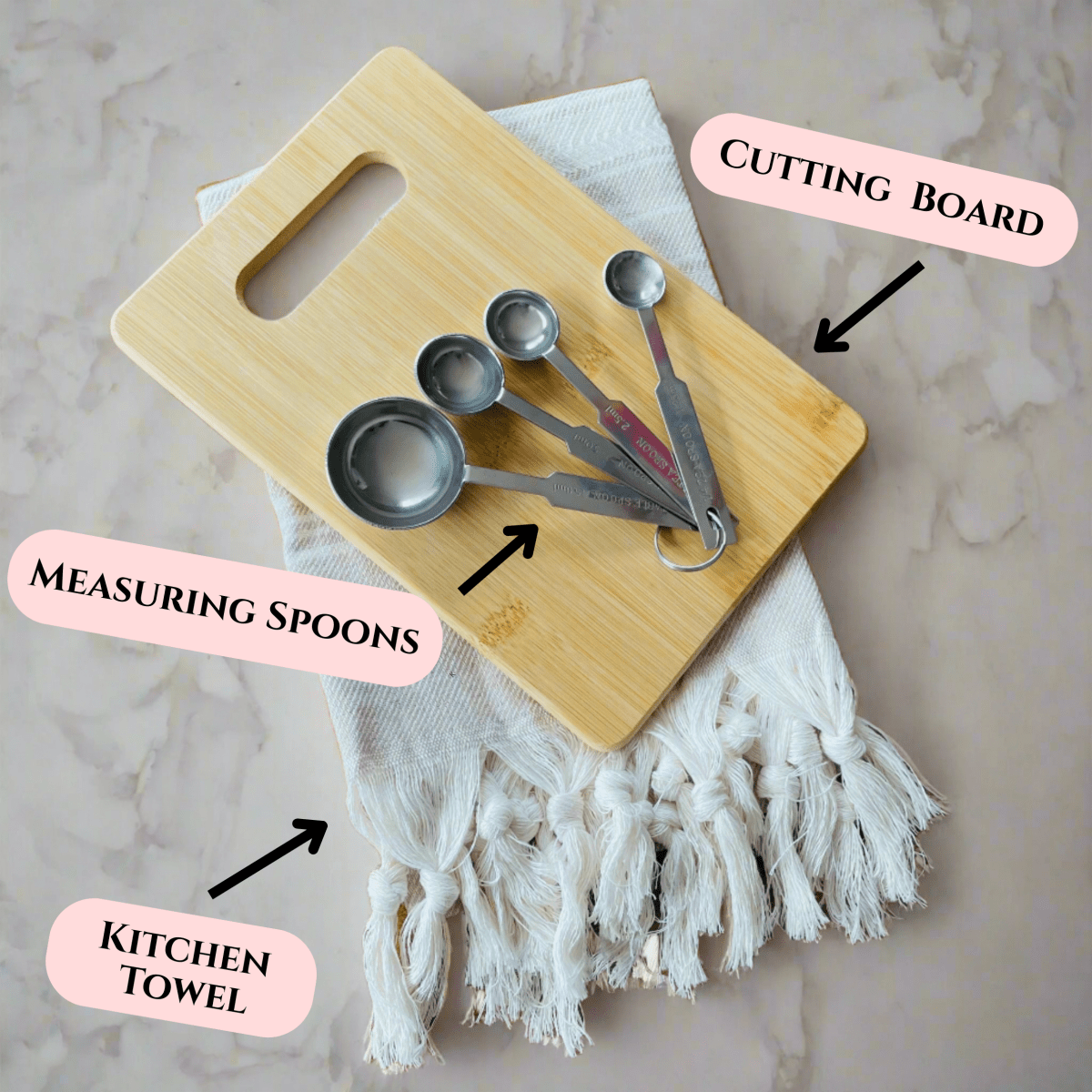 Personalized Mom&#39;s Kitchen Essentials Gift Set for her, Customized Gifts for Women by Groovy Girl Gifts