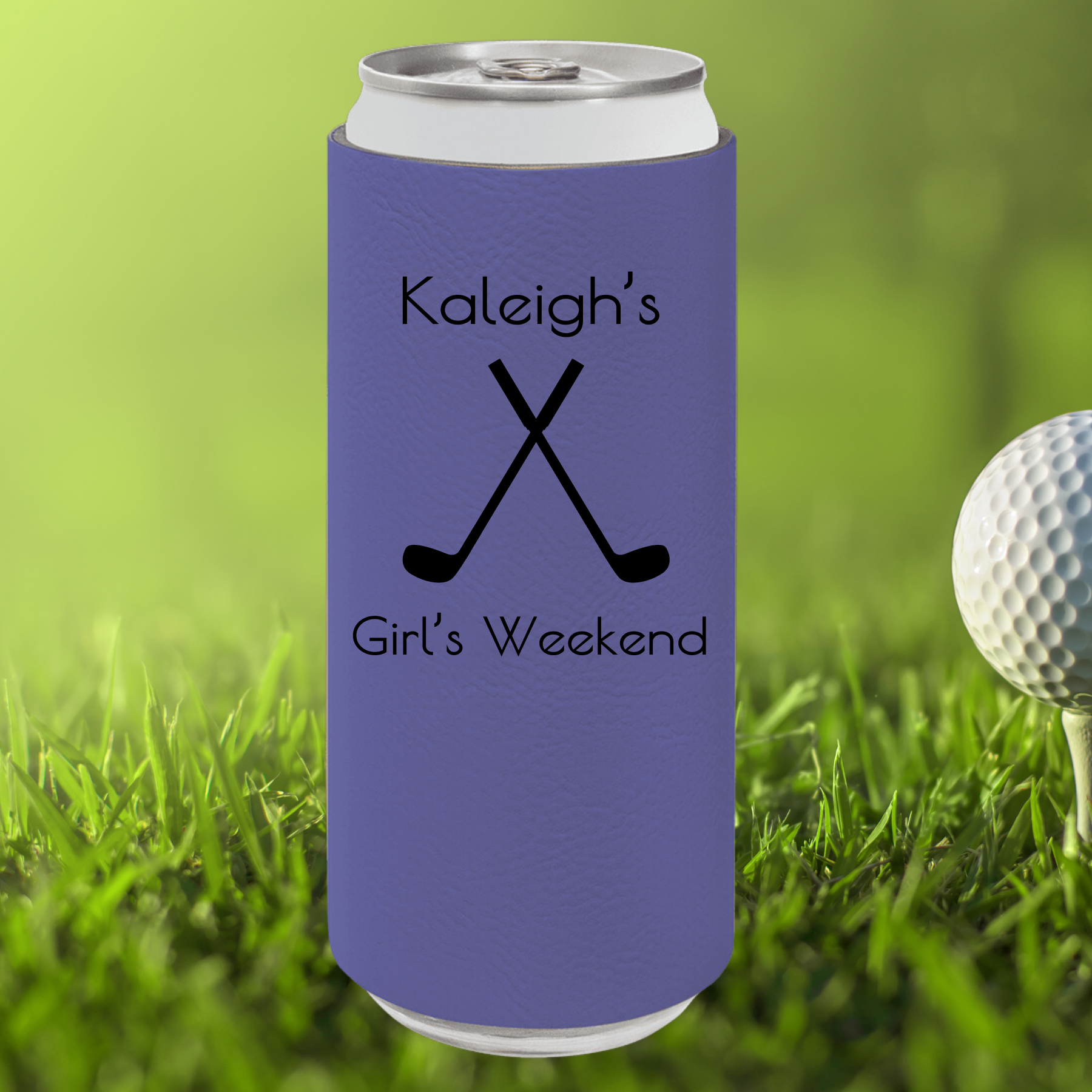 Girls Golf Weekend Koozie