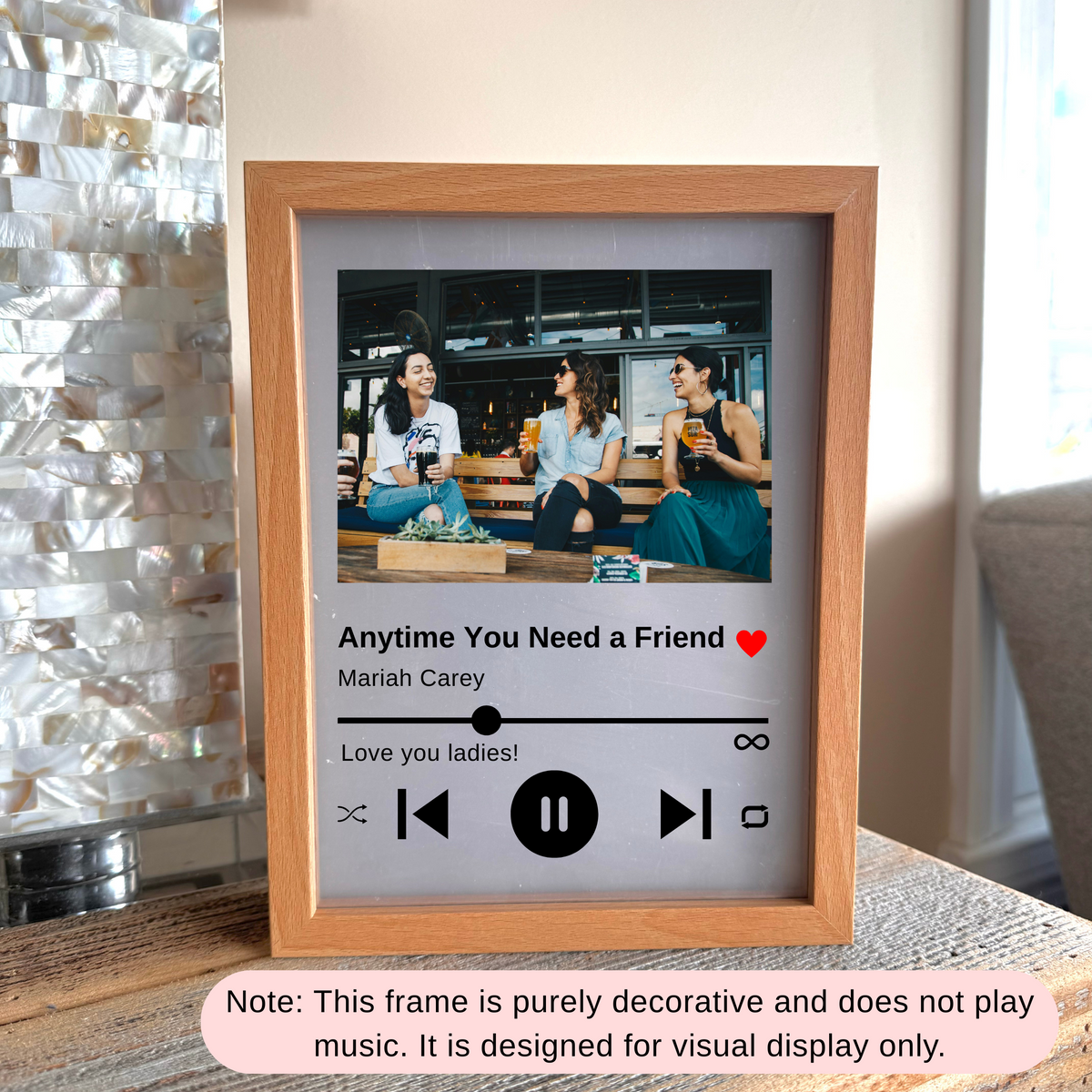 Birthday Melodies Memory Frame