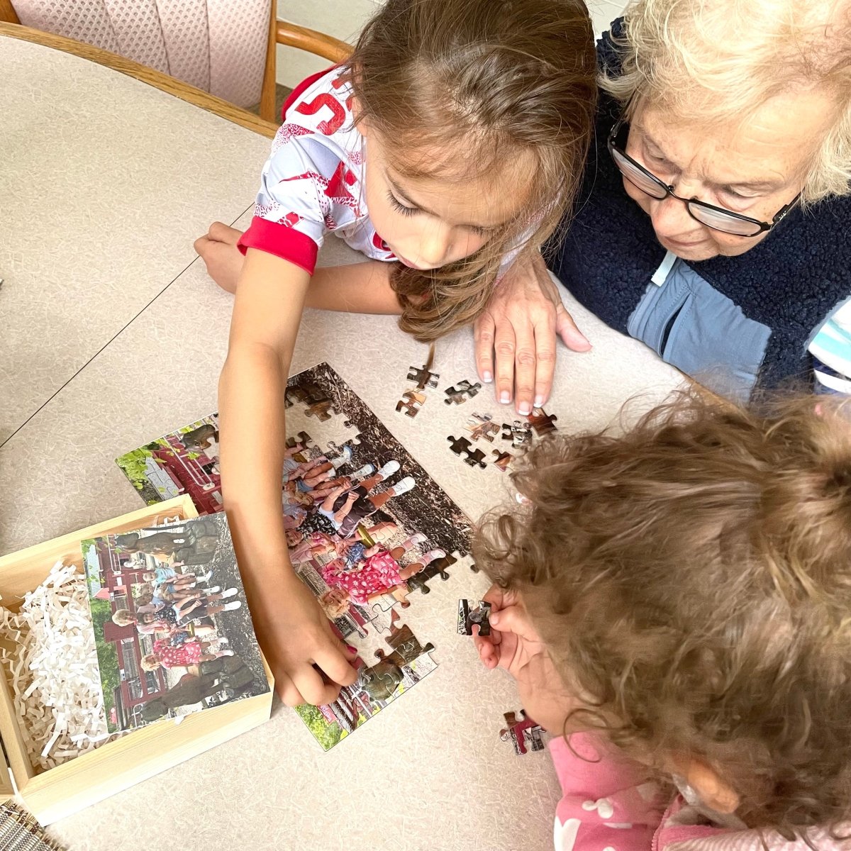Personalized Mother's Day Memories Puzzle for her, Customized Gifts for Women by Groovy Girl Gifts