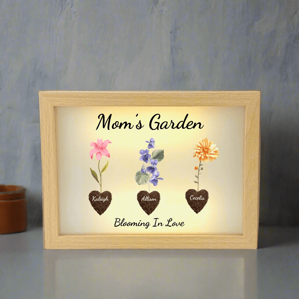 Personalized Maternal Blossoms of Love for her, Customized Gifts for Women by Groovy Girl Gifts