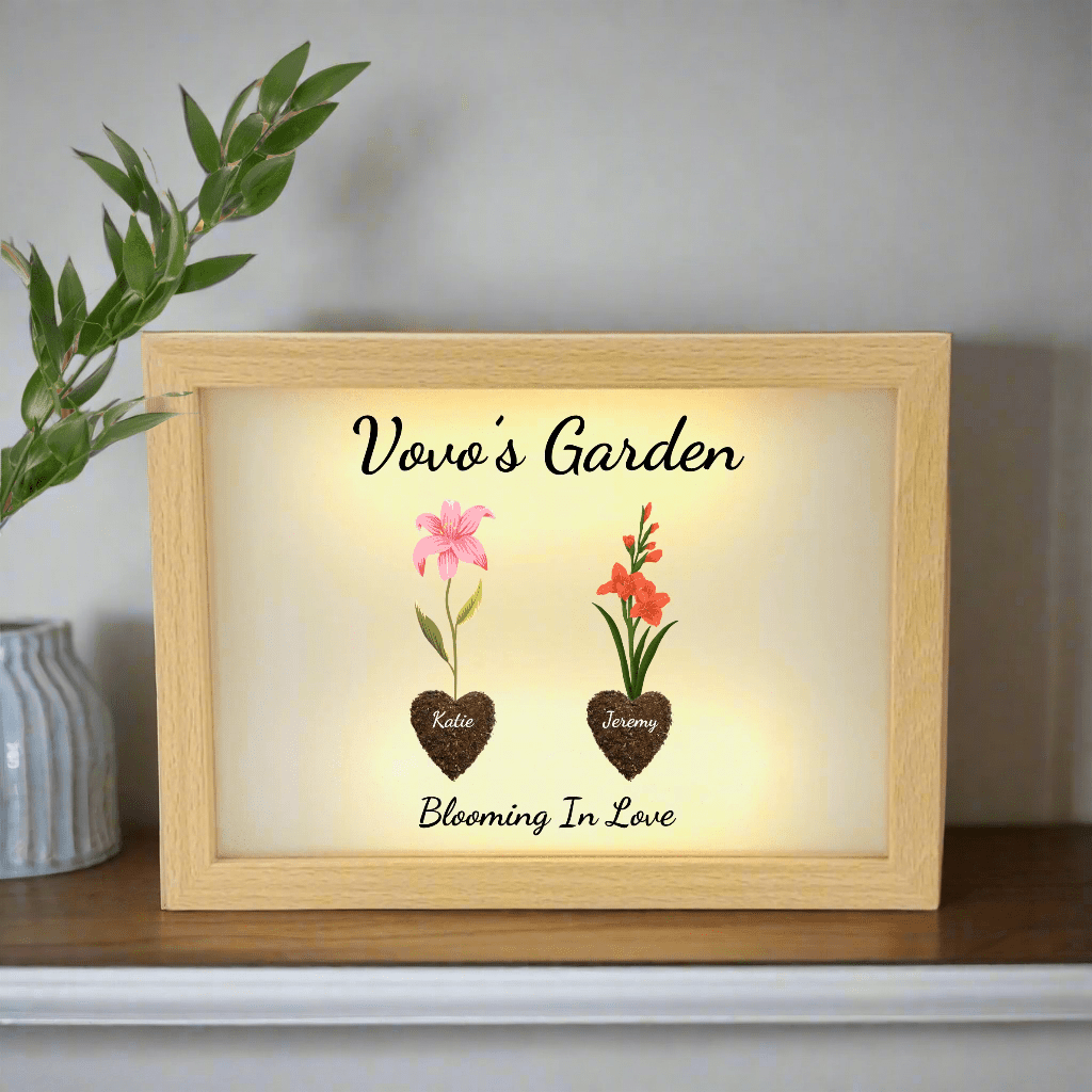 Personalized Maternal Blossoms of Love for her, Customized Gifts for Women by Groovy Girl Gifts