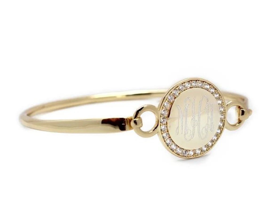 Monogram Circle Bracelet