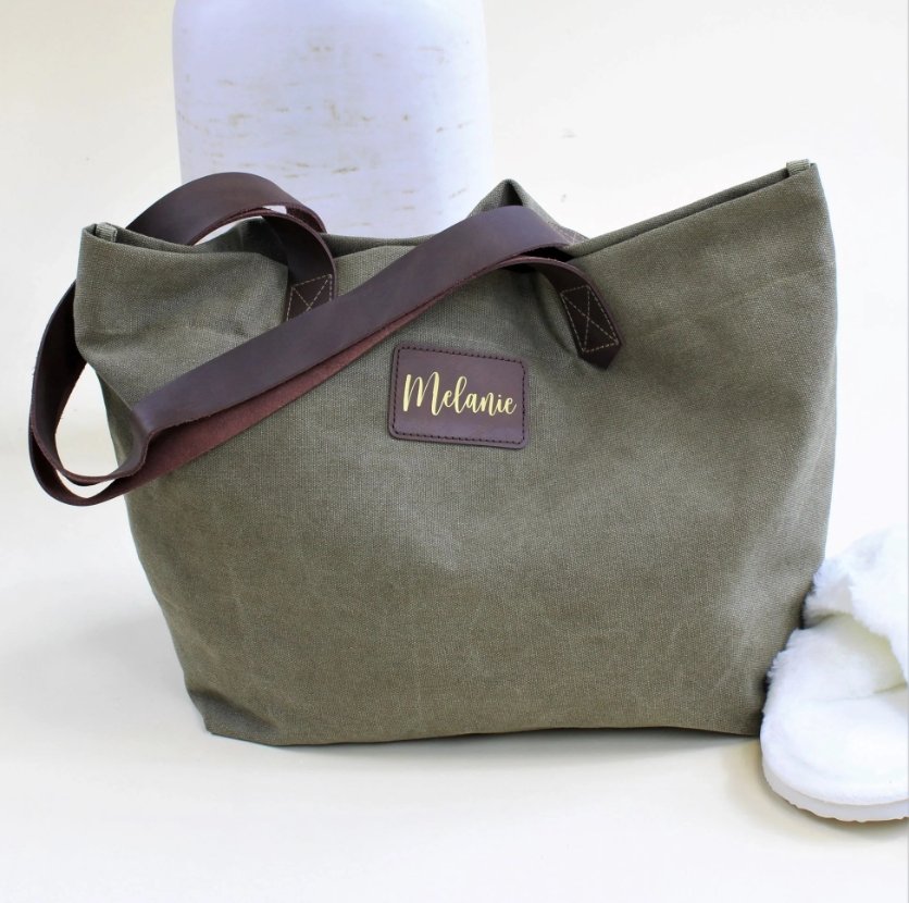 Monogramed Tote