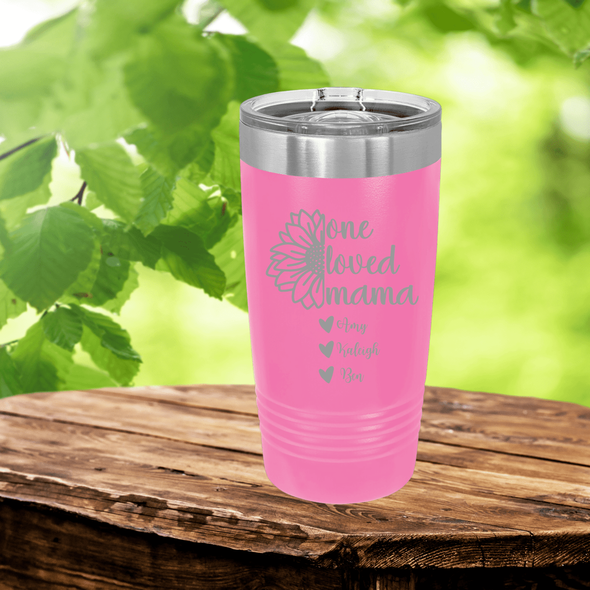 Personalized One Loved Mama Custom Tumbler for her, Customized Gifts for Women by Groovy Girl Gifts