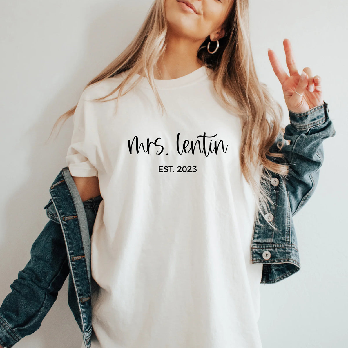 Personalized Mrs. Shirt
