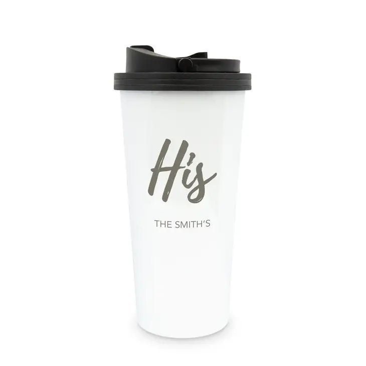Mugs His Personalized Travel Coffee Mug