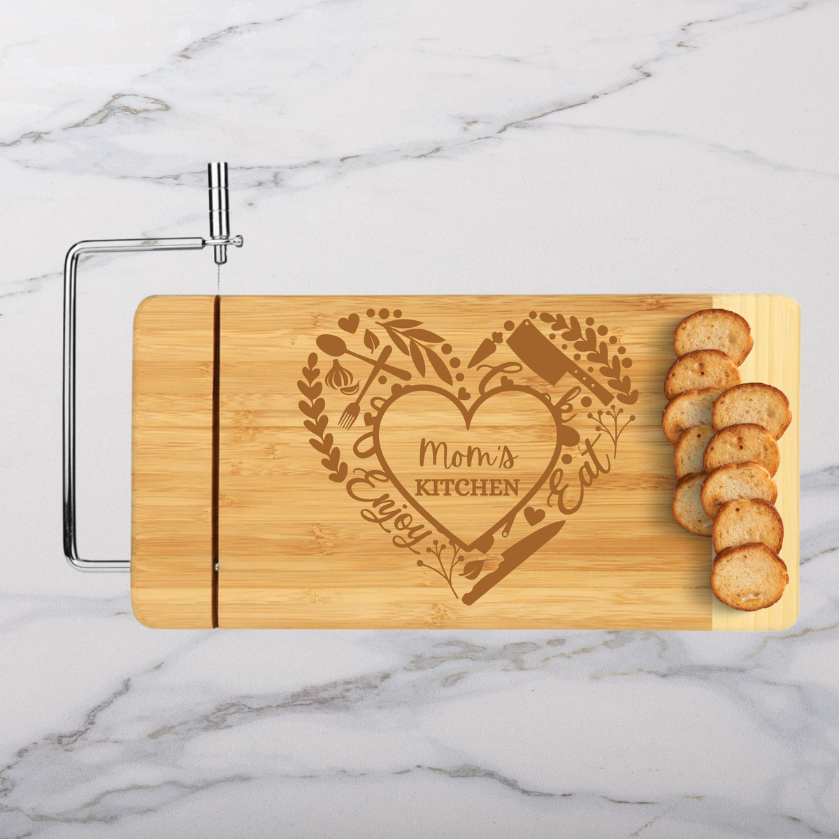 Mother&#39;s Love Cheese Cutting Board
