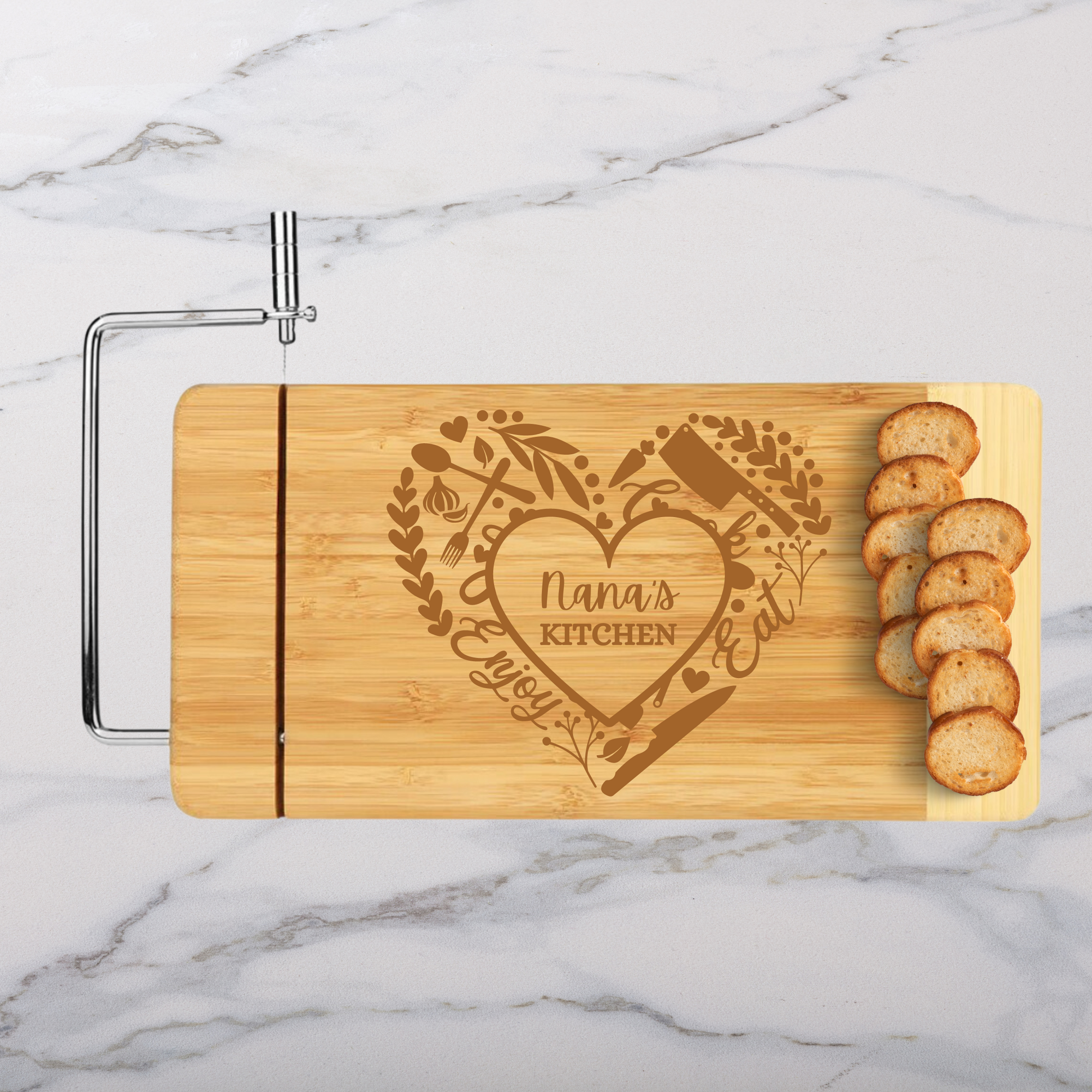 Mother's Love Cheese Cutting Board