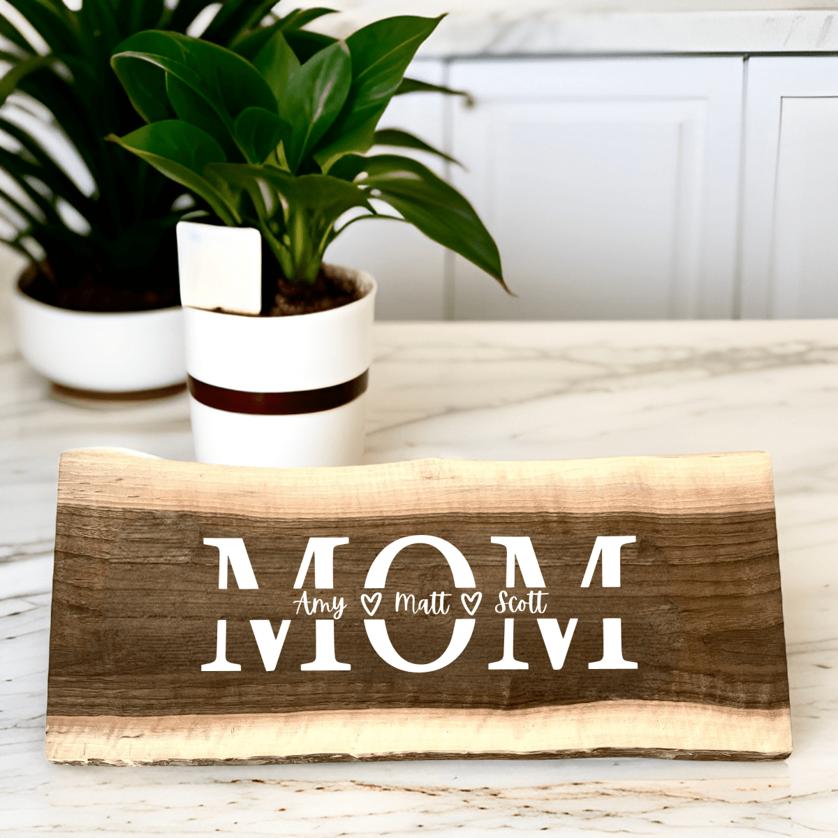 Personalized Mom's Love Charcuterie Board for her, Customized Gifts for Women by Groovy Girl Gifts