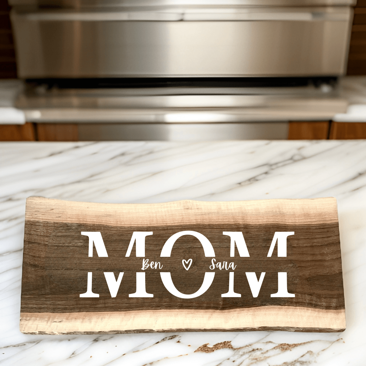 Personalized Mom&#39;s Love Charcuterie Board for her, Customized Gifts for Women by Groovy Girl Gifts