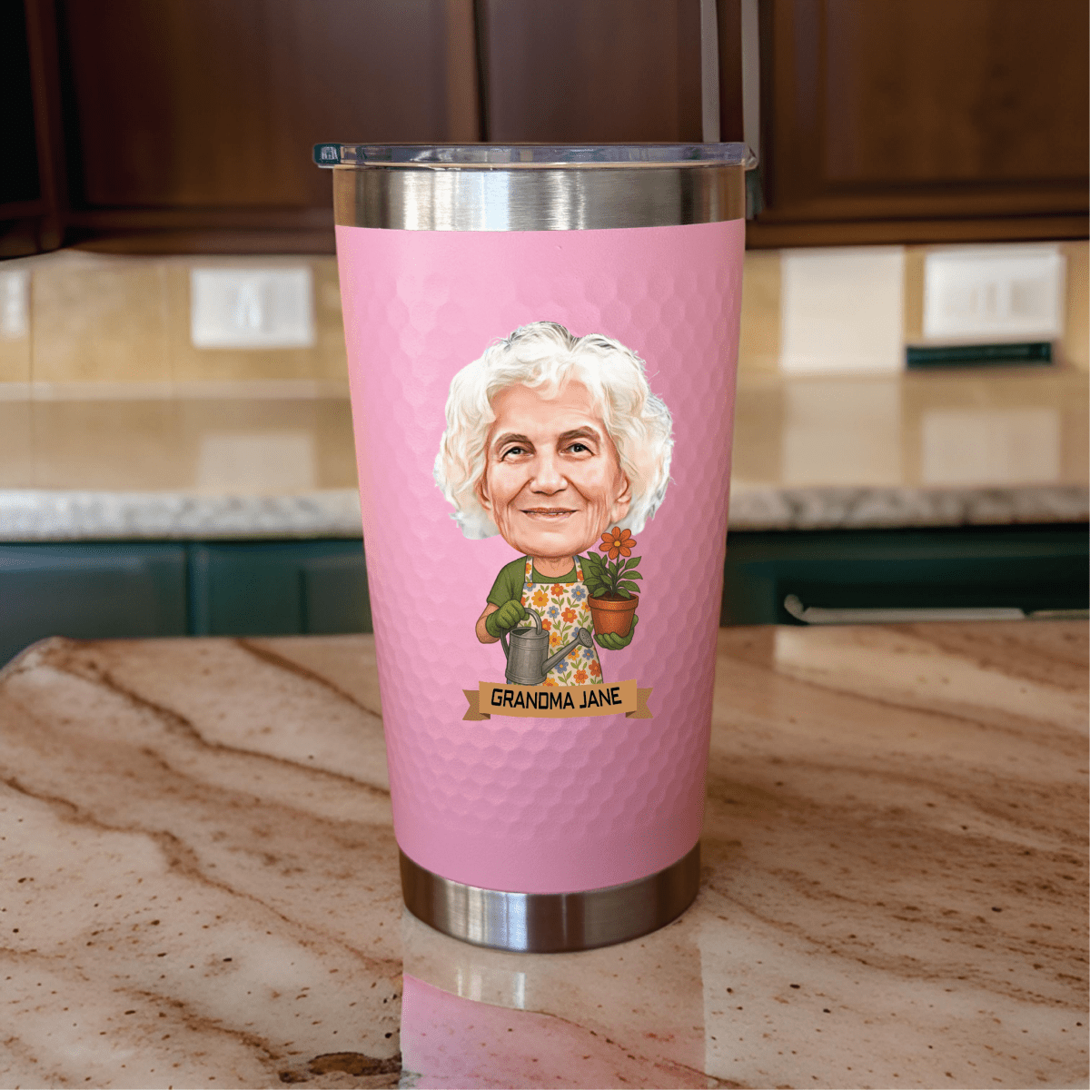 Personalized Garden Goddess Tumbler for her, Customized Gifts for Women by Groovy Girl Gifts