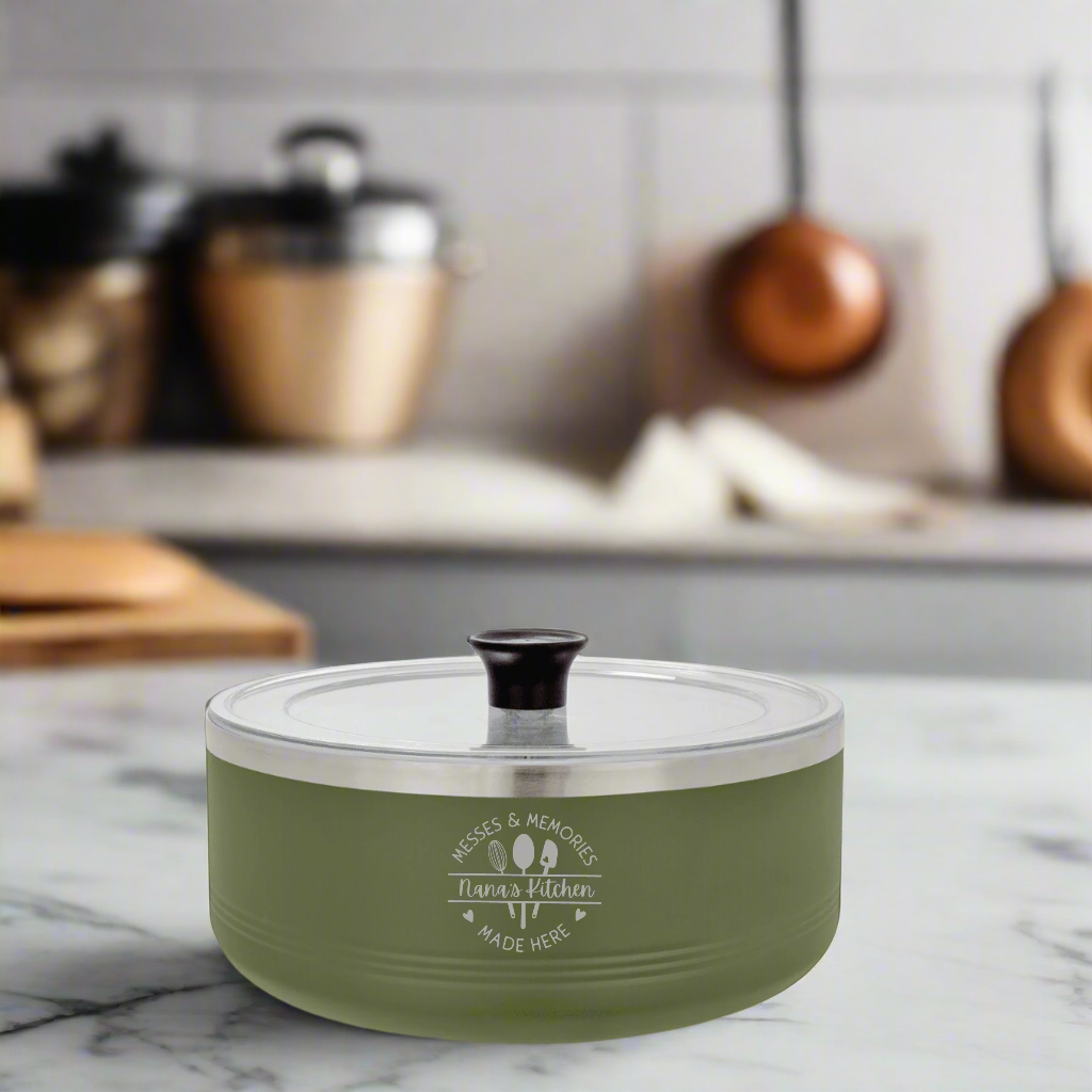 Personalized Cookware Serving Dish - Groovy Girl Gifts