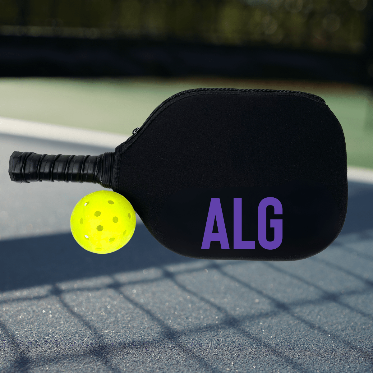 Personalized Pickleball Power Paddle Cover for her, Customized Gifts for Women by Groovy Girl Gifts