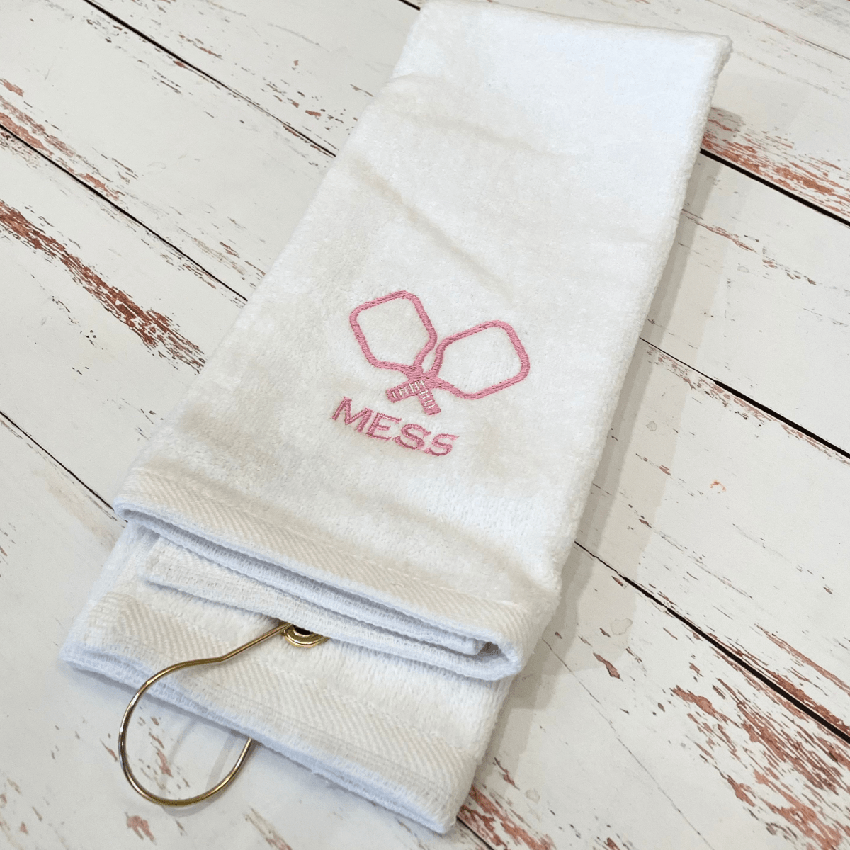 Personalized Pickleball Queen Towel for her, Customized Gifts for Women by Groovy Girl Gifts