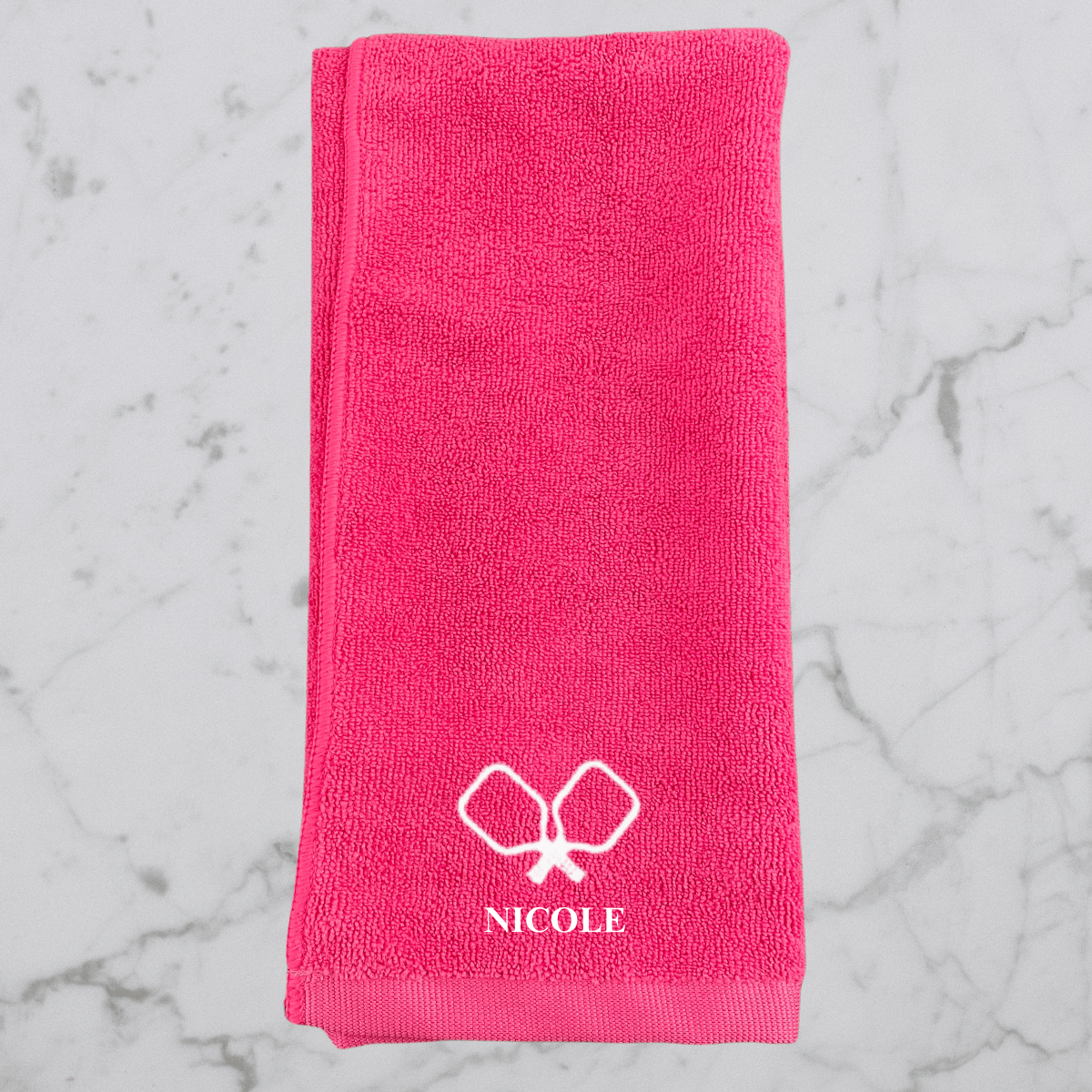 Personalized Pickleball Queen Towel for her, Customized Gifts for Women by Groovy Girl Gifts