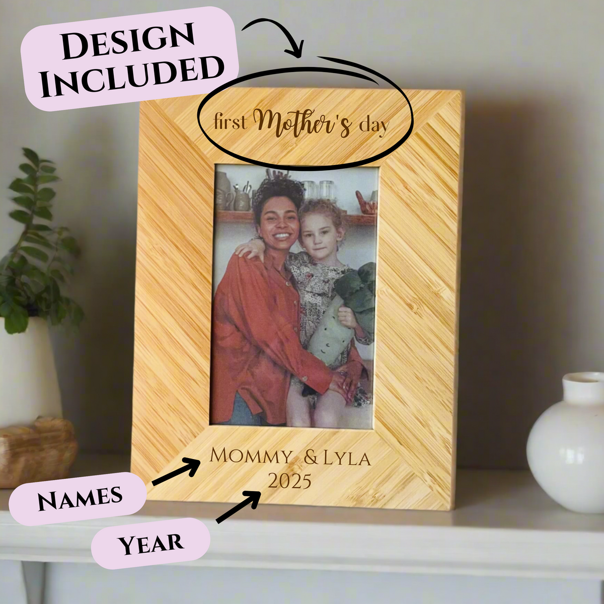 First Mother&#39;s Day Photo Frame