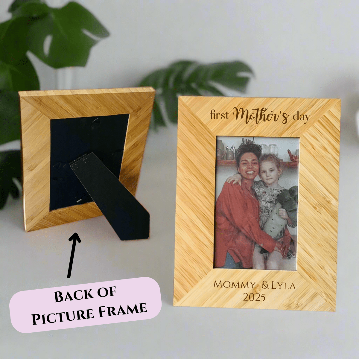 Personalized First Mother&#39;s Day Photo Frame for her, Customized Gifts for Women by Groovy Girl Gifts