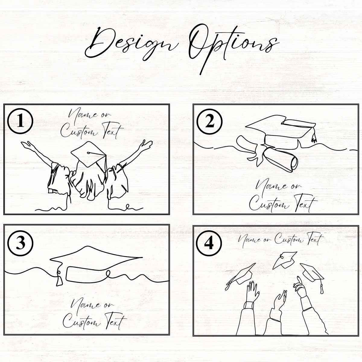 Personalized Graduation Celebration Keepsake Box for her, Customized Gifts for Women by Groovy Girl Gifts