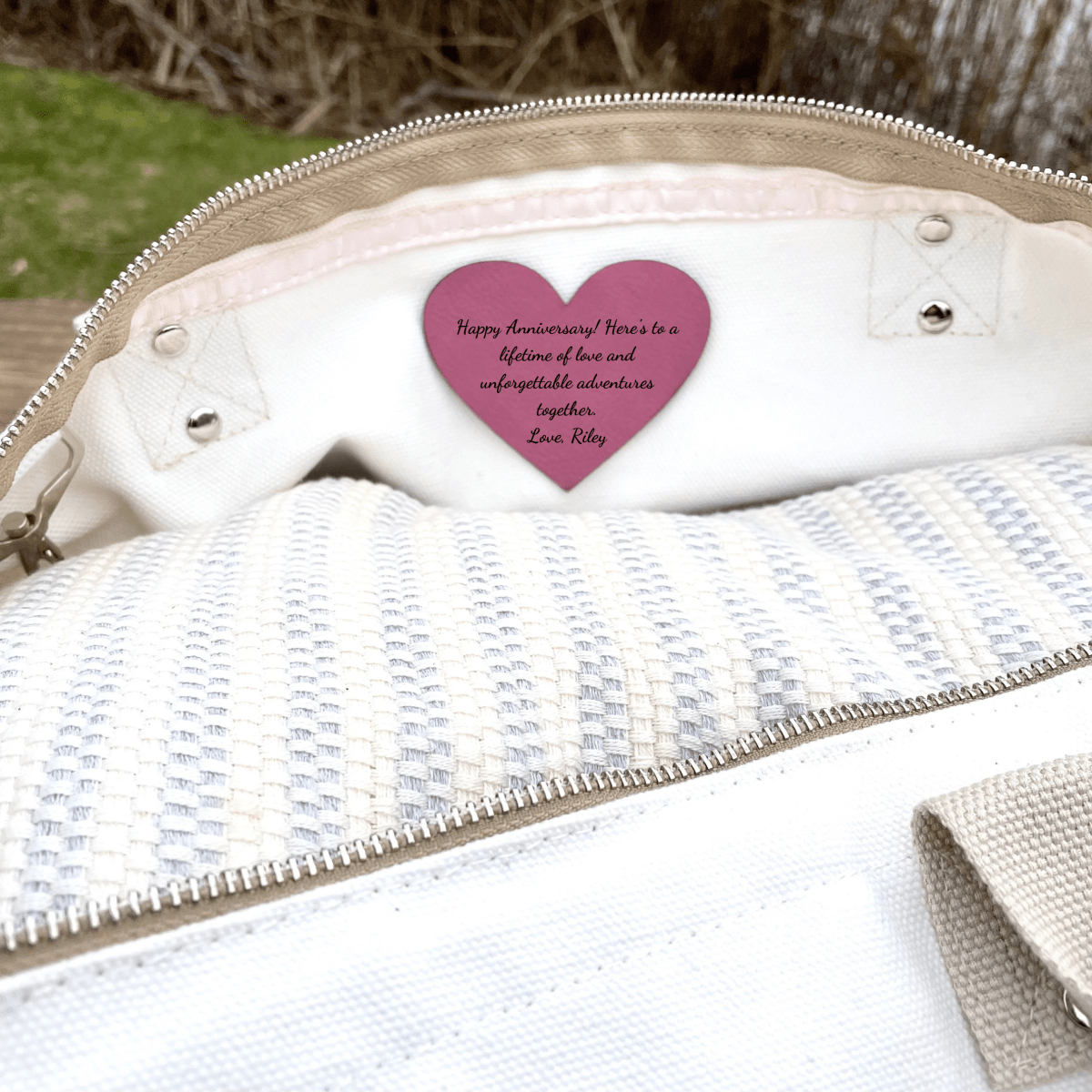 Personalized Forever Together Duffle for her, Customized Gifts for Women by Groovy Girl Gifts