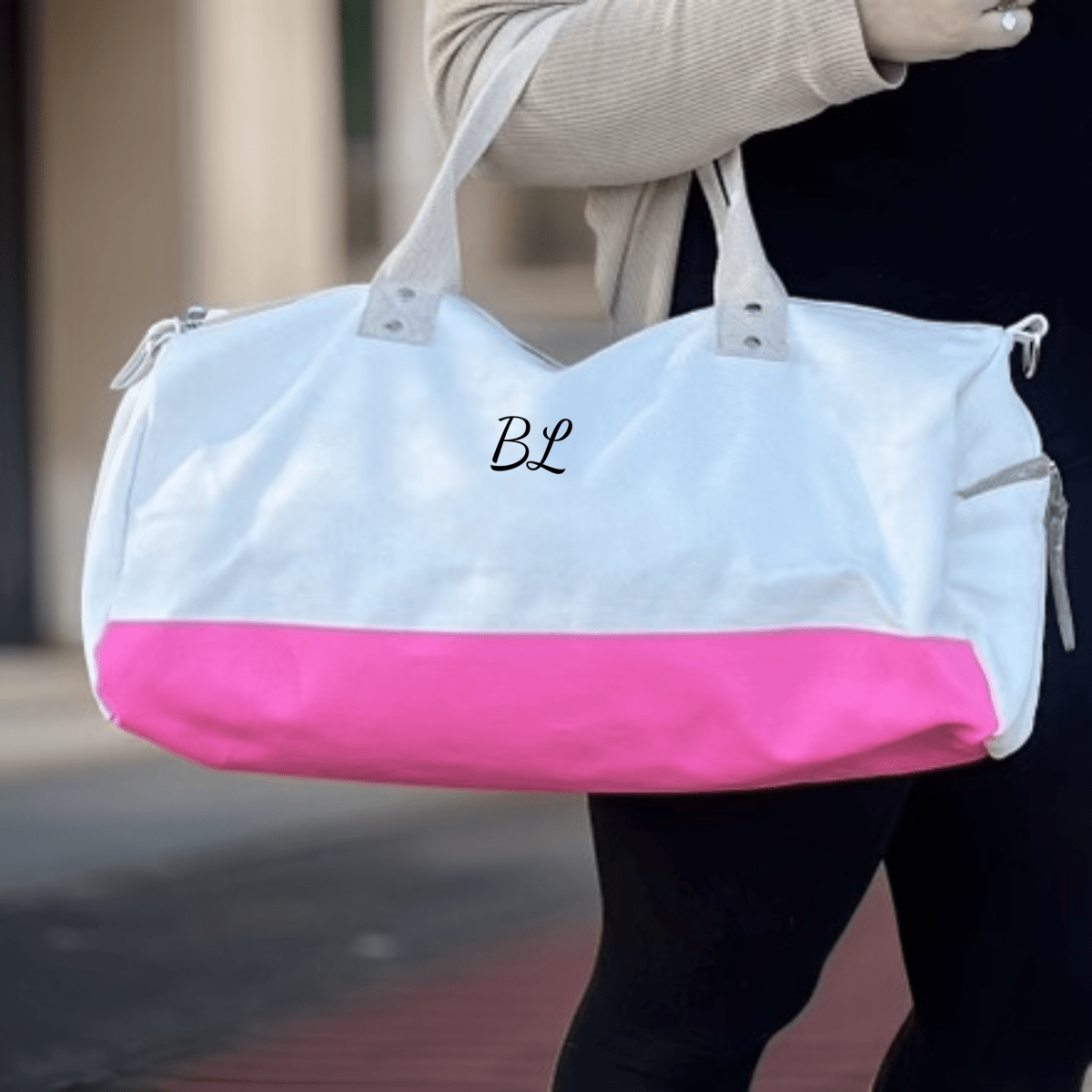 Personalized Forever Together Duffle for her, Customized Gifts for Women by Groovy Girl Gifts