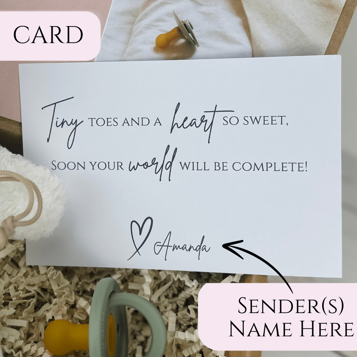 Personalized Deluxe Baby Gift Set for Expecting Moms for her, Customized Gifts for Women by Groovy Girl Gifts