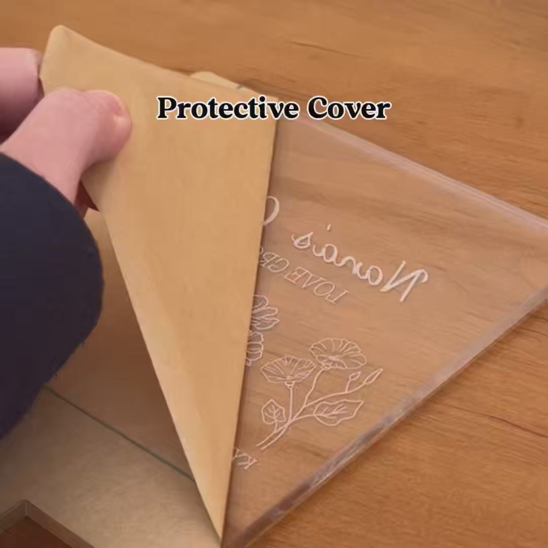 A close-up video showcasing the elegant **Radiant Love Garden Sign**, featuring intricate floral details and customizable text, perfect for adding a sentimental touch to any outdoor space.