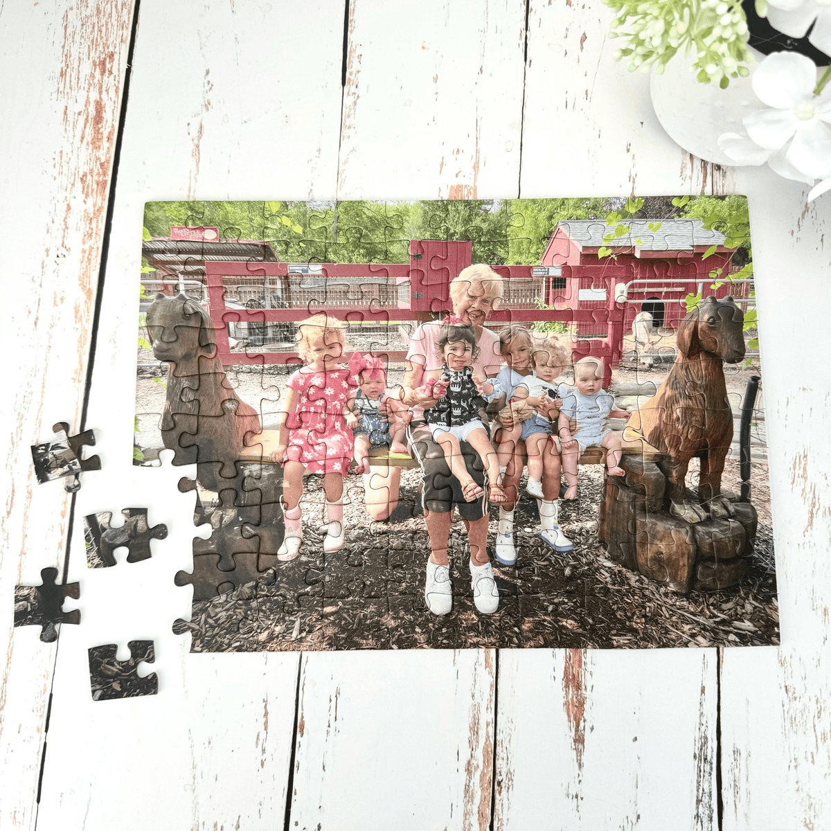 Personalized Cherished Memories Puzzle for her, Customized Gifts for Women by Groovy Girl Gifts