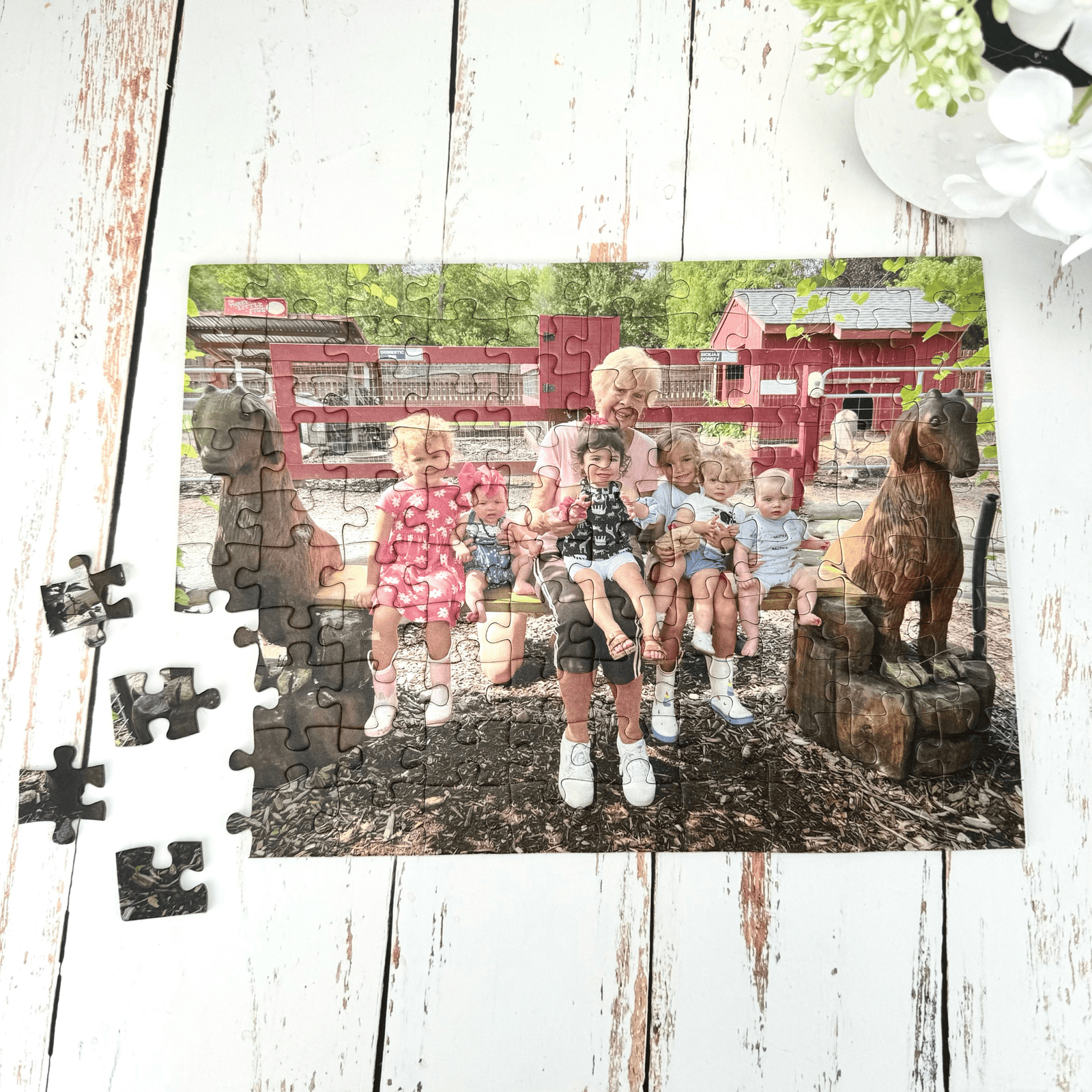 Personalized Cherished Memories Puzzle for her, Customized Gifts for Women by Groovy Girl Gifts