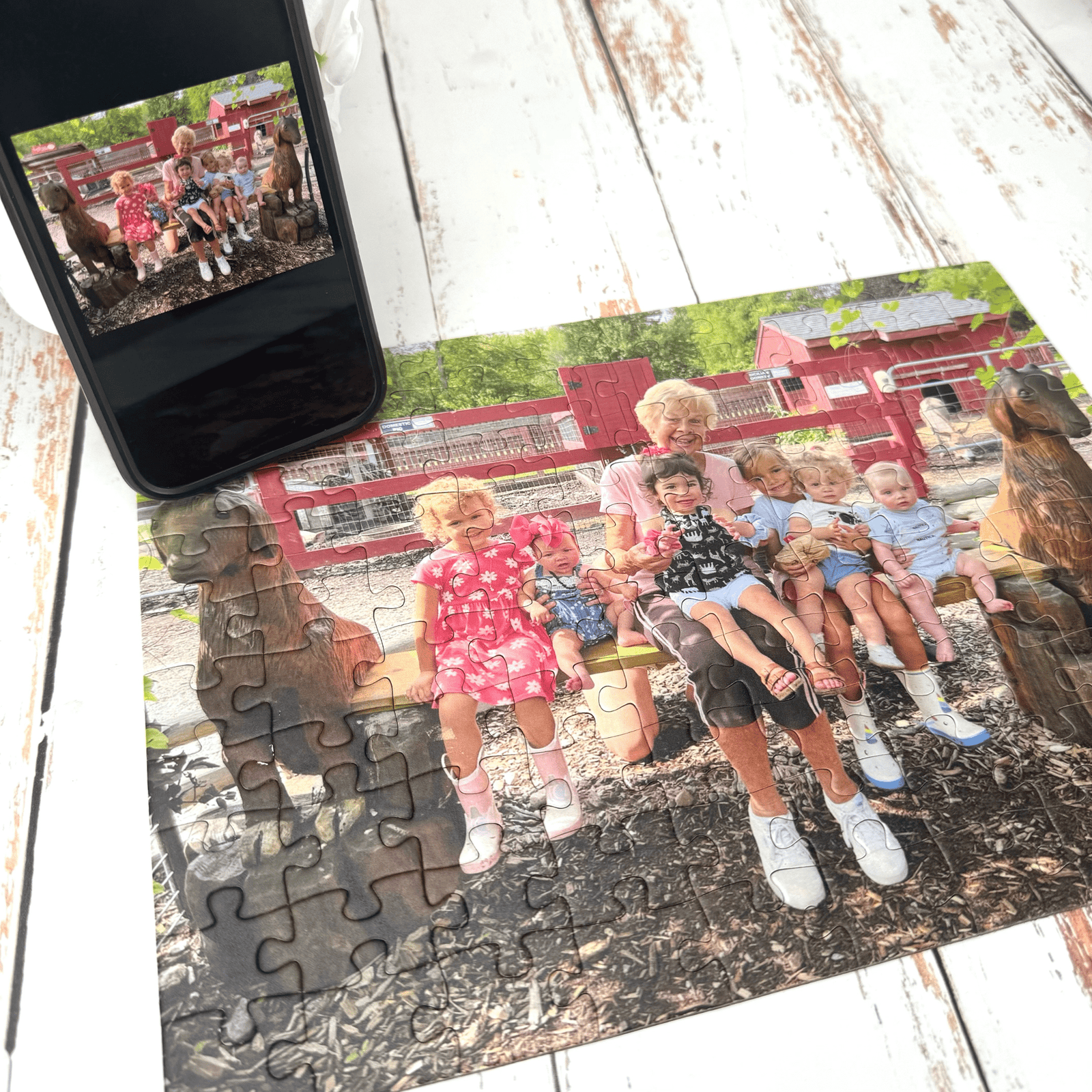 Personalized Cherished Memories Puzzle for her, Customized Gifts for Women by Groovy Girl Gifts