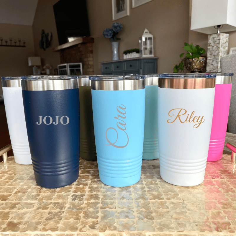 Personalized Refresh &amp; Rejoice: Customized Coffee Tumbler for her, Customized Gifts for Women by Groovy Girl Gifts