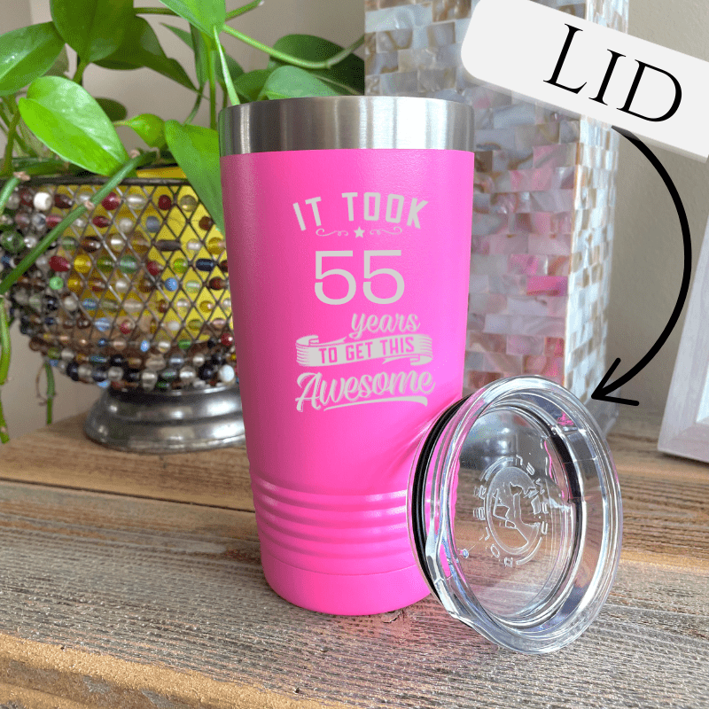 Personalized Ageless & Awesome Tumbler for her, Customized Gifts for Women by Groovy Girl Gifts