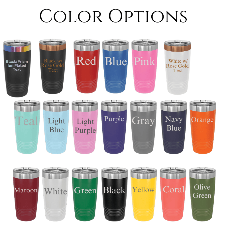 Personalized Custom Name Grad Tumbler for her, Customized Gifts for Women by Groovy Girl Gifts