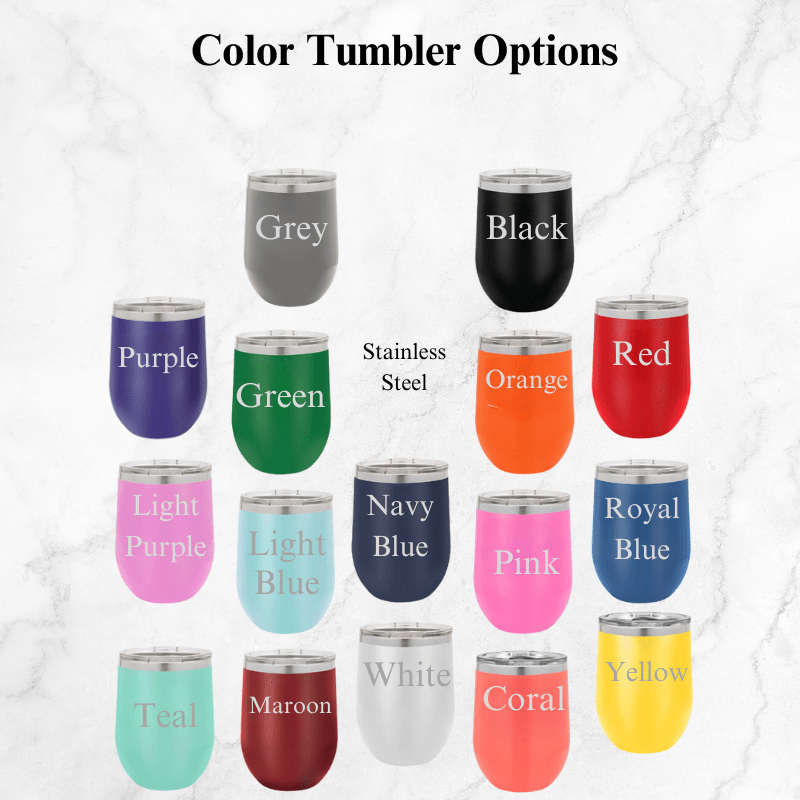 Personalized Fabulous Fifty Drinkware Tumbler for her, Customized Gifts for Women by Groovy Girl Gifts