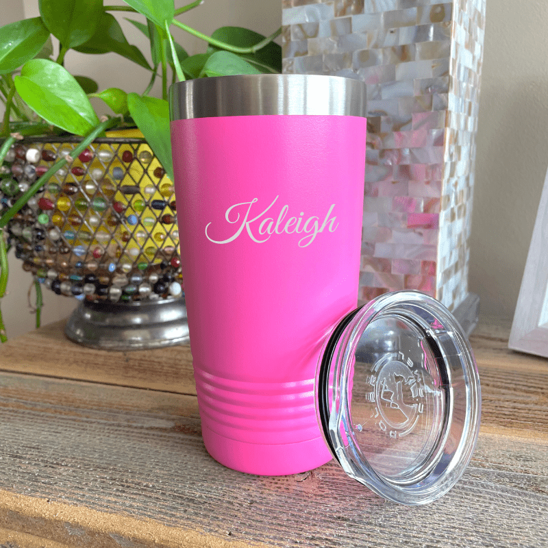 Personalized Refresh & Rejoice: Customized Coffee Tumbler for her, Customized Gifts for Women by Groovy Girl Gifts