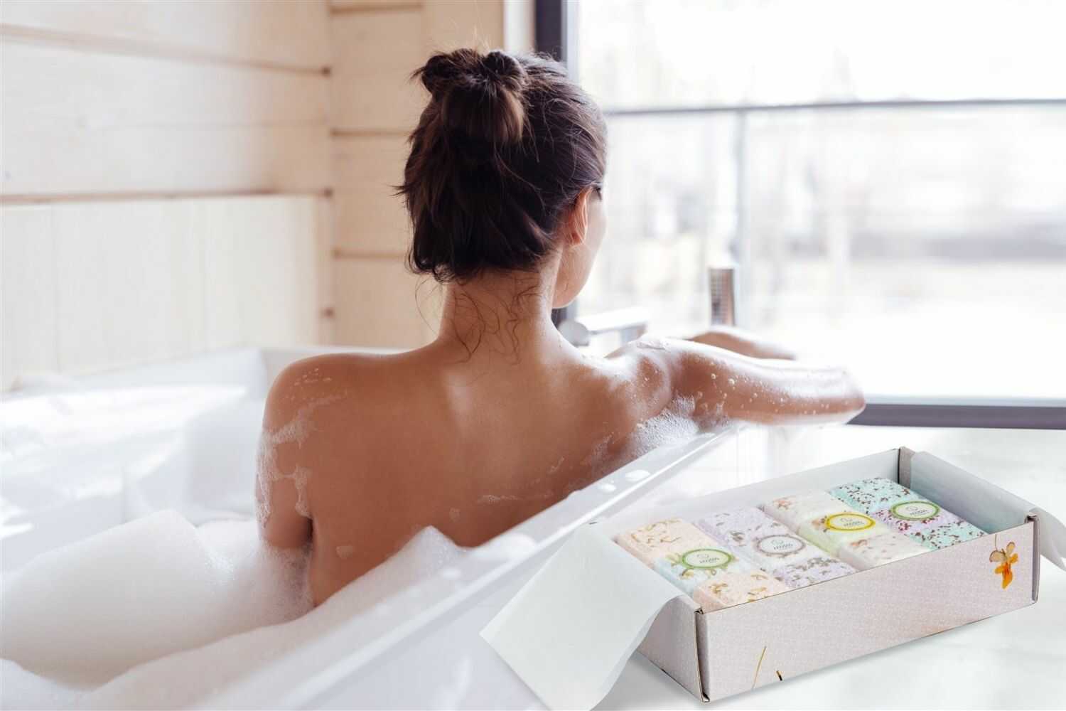 Luxury Shower Steamers Gift Set with 12 Handmade Aromatherapy Cubes – Lavender, Grapefruit, Mint & Eucalyptus – Perfect Spa Gift