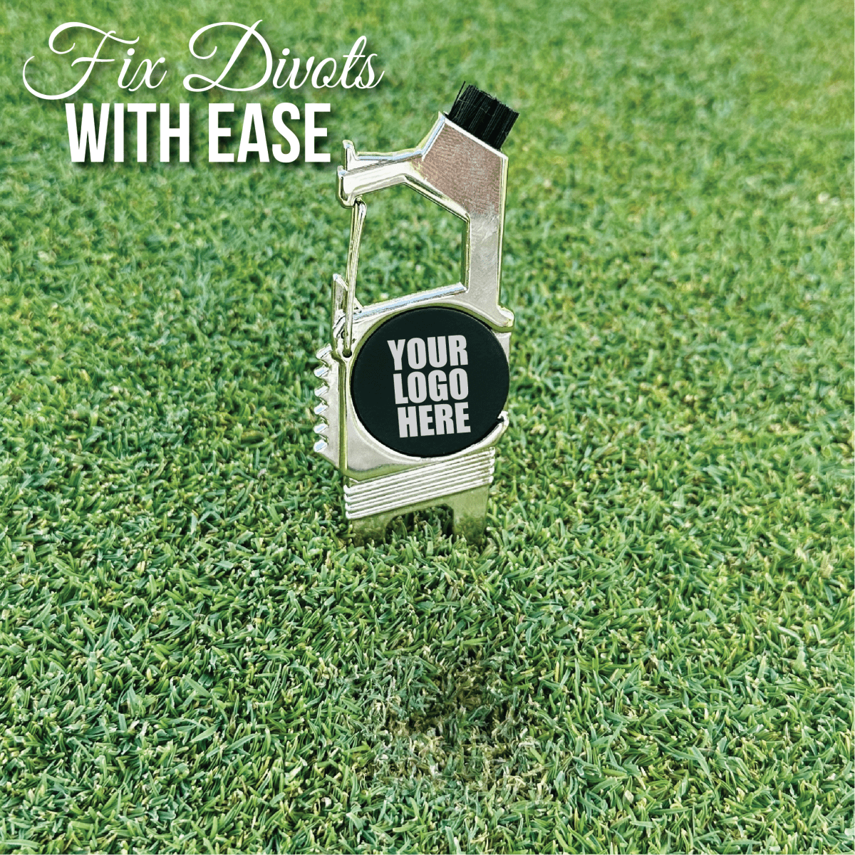 Personalized 5 - in - 1 Golf Multi Tool with Custom Logo for her, Customized Gifts for Women by Groovy Girl Gifts