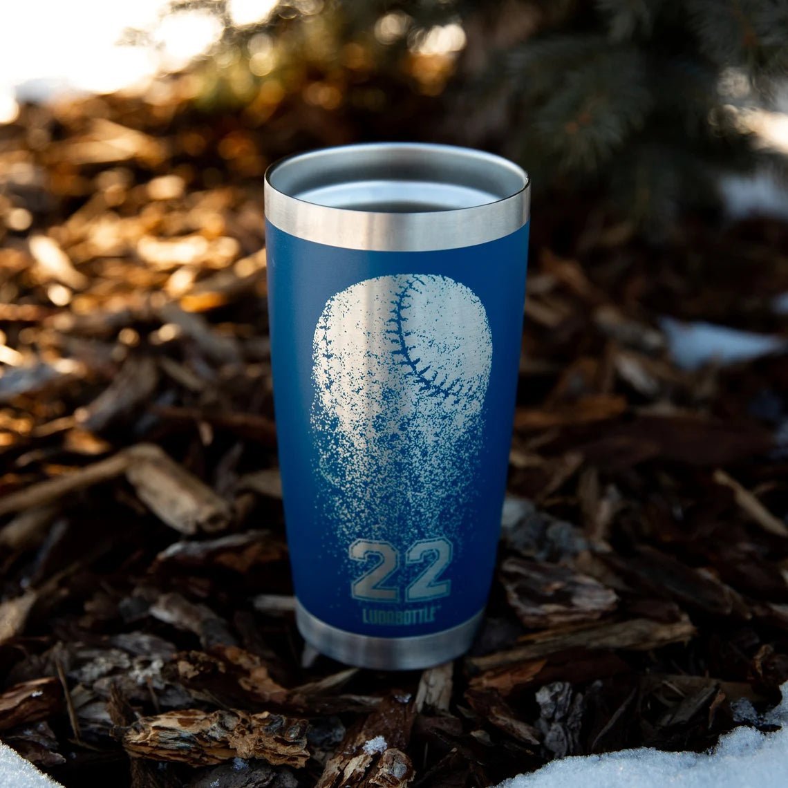 Tumbler 20oz Baseball Personalized Tumbler