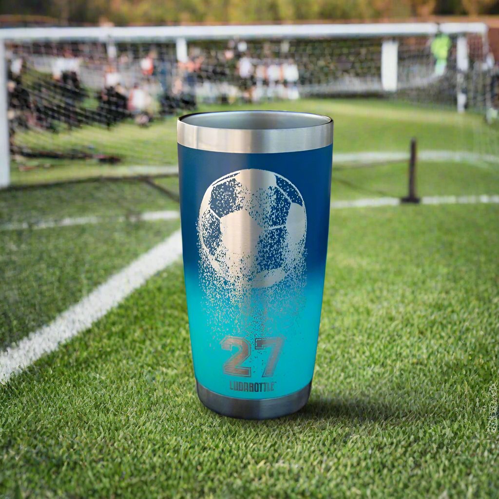 Tumbler 20oz Soccer Personalized Tumbler