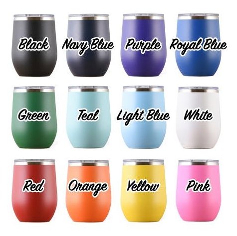 Tumbler Monogrammed Wine Tumbler