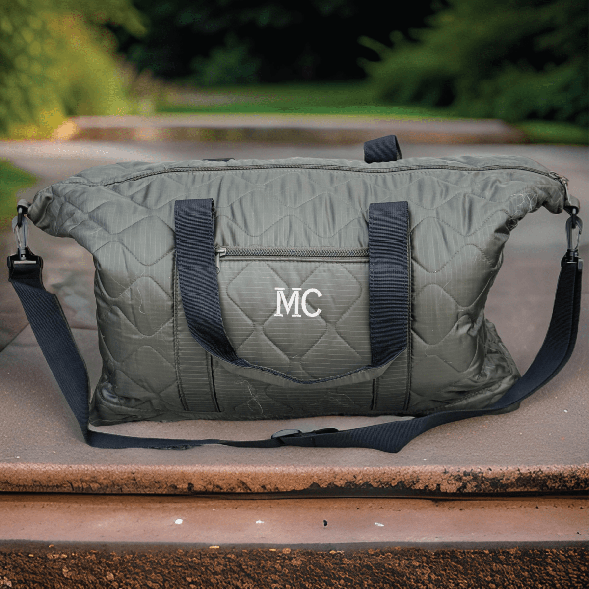 Personalized The Modern Getaway Bag for her, Customized Gifts for Women by Groovy Girl Gifts