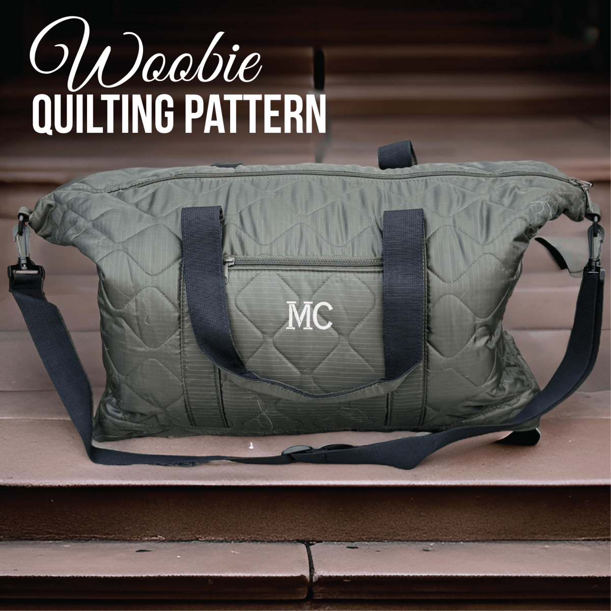 Personalized The Modern Getaway Bag for her, Customized Gifts for Women by Groovy Girl Gifts