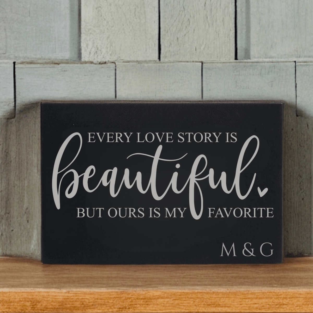 Personalized All You Need Is Love Sign for her, Customized Gifts for Women by Groovy Girl Gifts