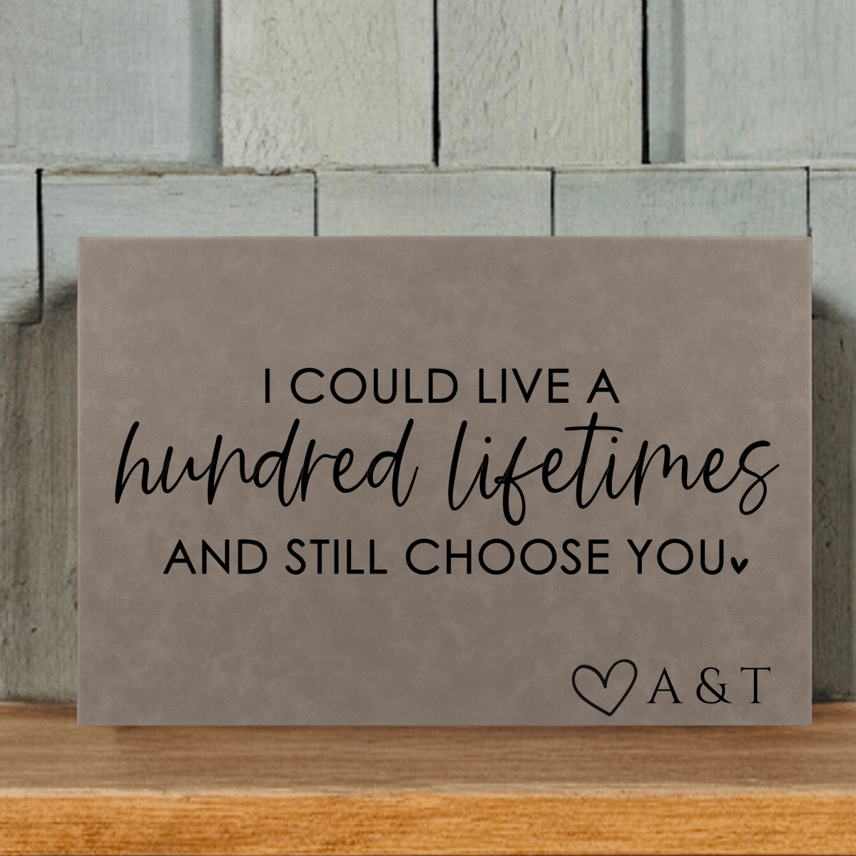 Personalized All You Need Is Love Sign for her, Customized Gifts for Women by Groovy Girl Gifts