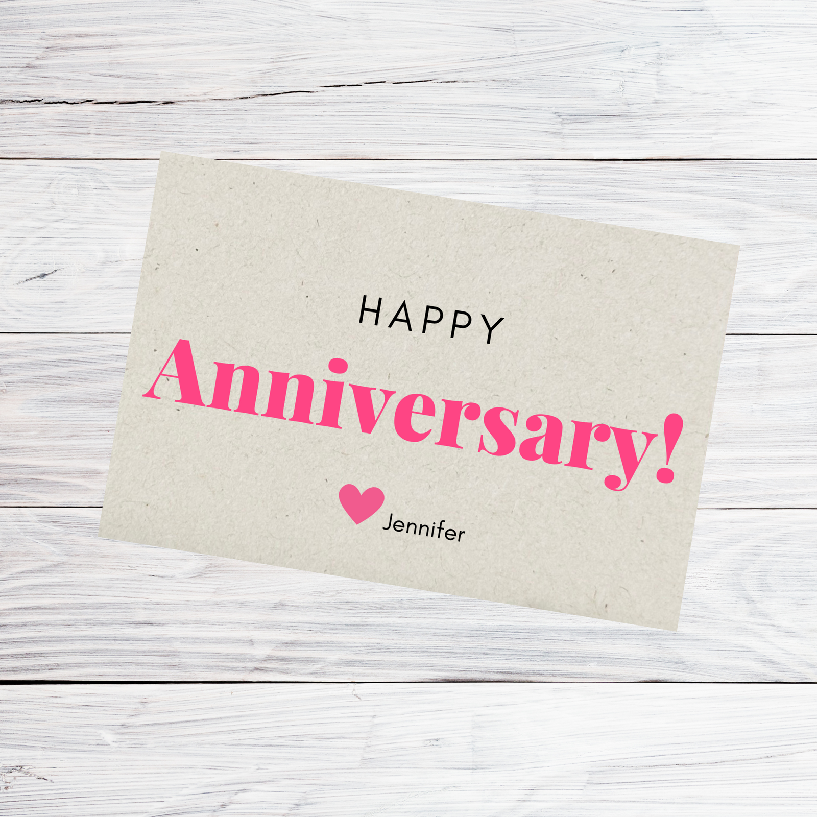 Personalized Personalized Anniversary Cards for her, Customized Gifts for Women by Groovy Girl Gifts