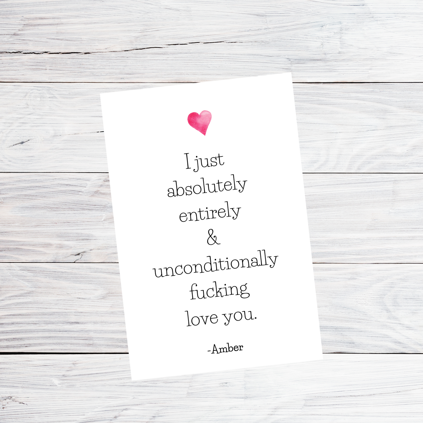 Personalized Personalized Anniversary Cards for her, Customized Gifts for Women by Groovy Girl Gifts